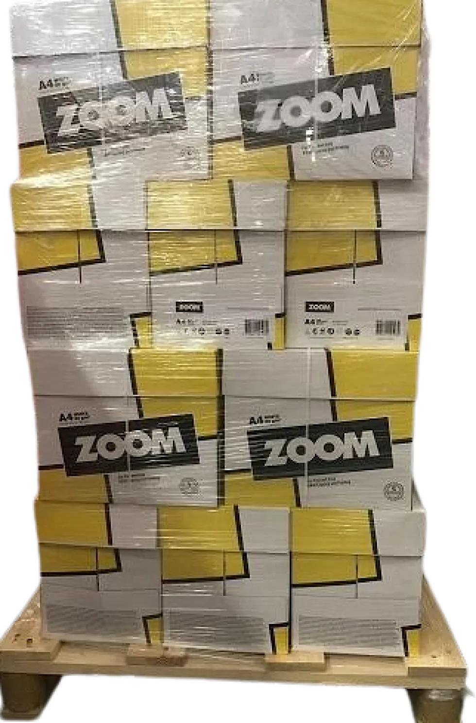 Kopieringspapper Zoom A4 80g ohålat halvpall, 20 krt