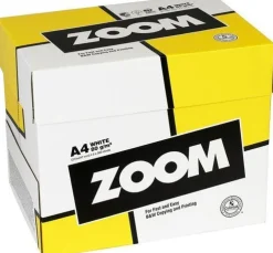Kopieringspapper Zoom A4 80g ohålat halvpall, 20 krt