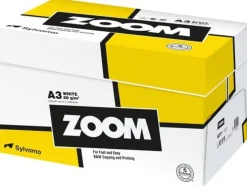 Kopieringspapper Zoom A3, 80g, 5x500/fp