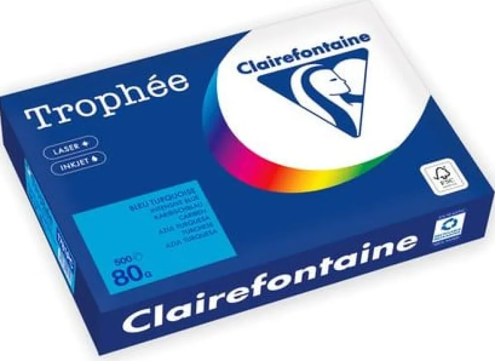 Kop.ppr TROPHEÉ A4 80g oh djupblå 500/fp