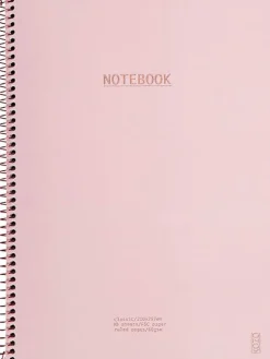 KOZO Anteckningsbok A4 Classic Dusty Pink