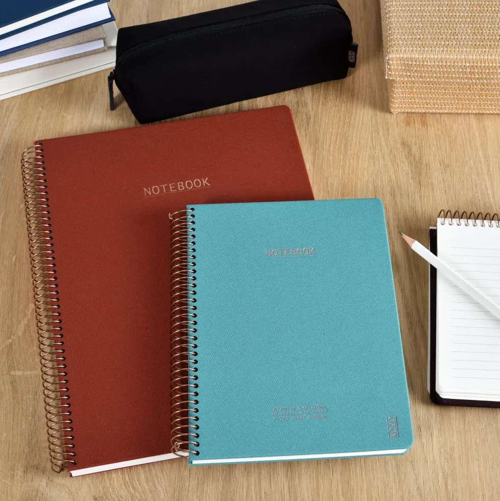 KOZO Anteckningsbok A5 Premium Steel Blue