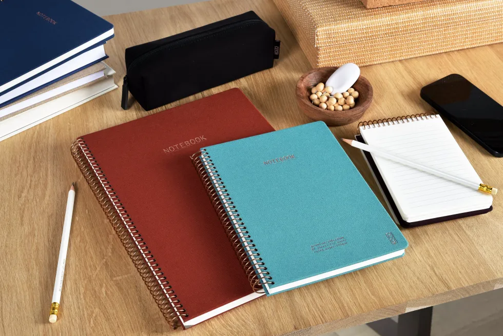 KOZO Anteckningsbok A5 Premium Steel Blue