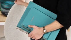 KOZO Anteckningsbok A5 Premium Steel Blue