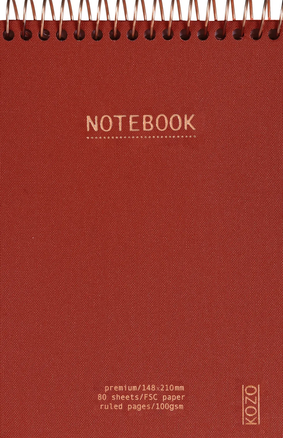 KOZO Anteckningsbok A6 Premium Bric