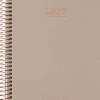 KOZO Kalender 2027 A5 Vecka per uppslag Sand