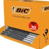 Kulpenna BIC Clic M10 1,0 svart 100/fp