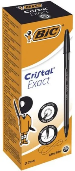 Kulpenna BIC Cristal 0,7 svart