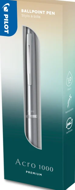 Kulpenna PILOT ACRO 1000 1.0 silver