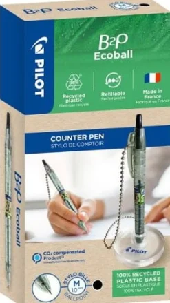 Kulpenna PILOT B2P Ecoball Desk Set sv.