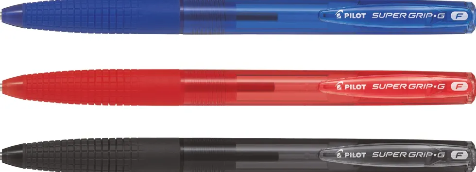 Kulpenna PILOT Super Grip F 0,7 blå