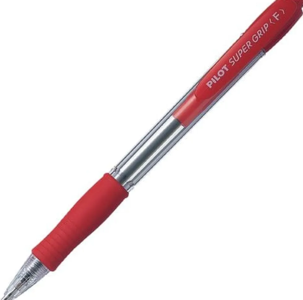 Kulpenna PILOT Super Grip fine 0,7 röd