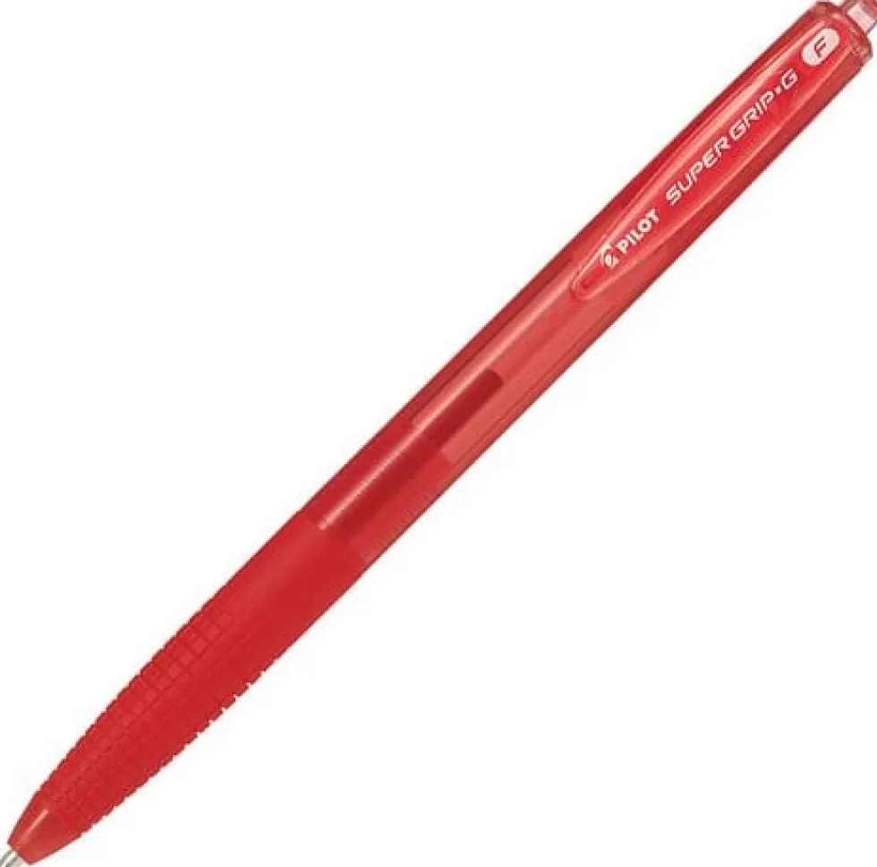 Kulpenna PILOT Super Grip G F 0,7 röd