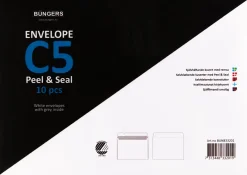 Kuvert Peel & Seal C5 10/fp