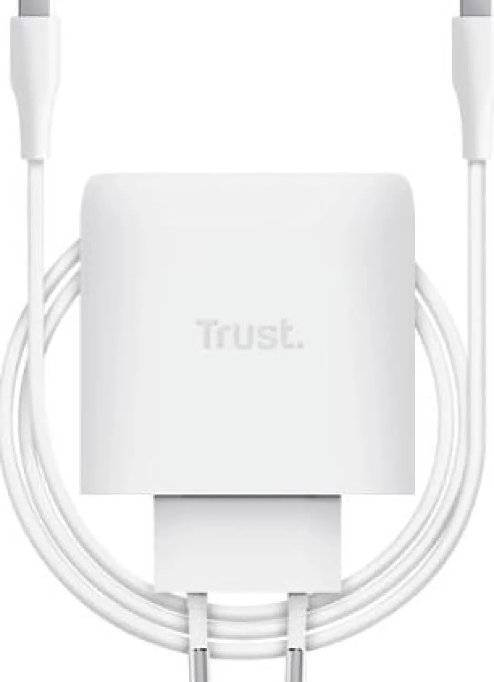 Laddare TRUST Maxo 65W USB-C vit