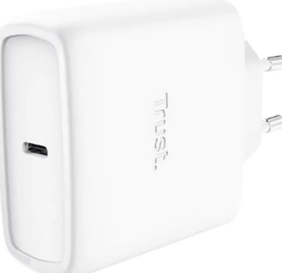 Laddare TRUST Maxo 65W USB-C vit