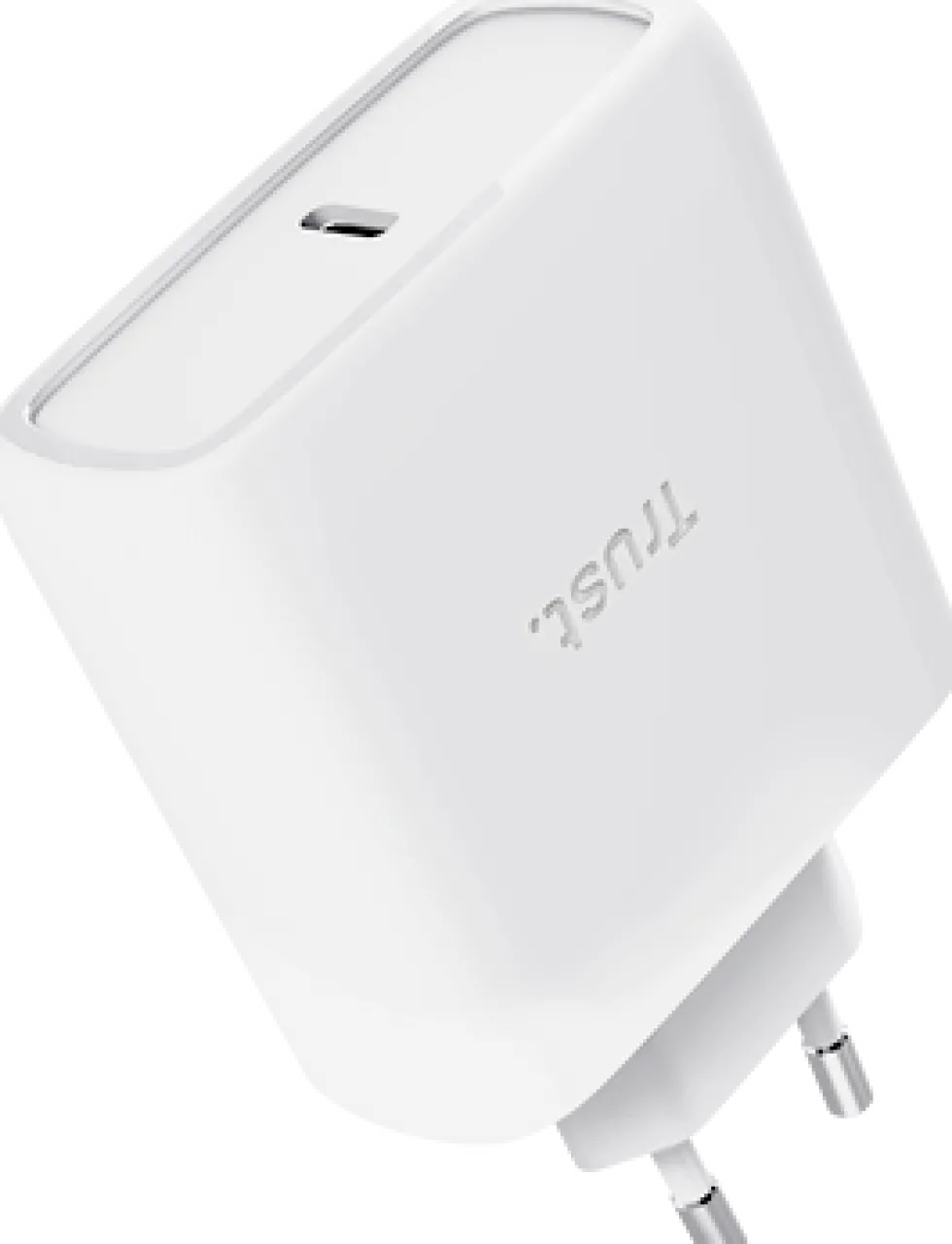 Laddare TRUST Maxo 65W USB-C vit