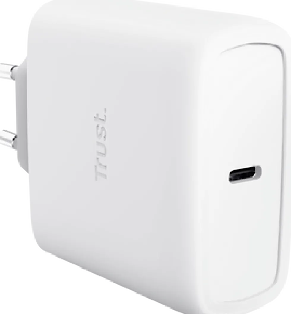Laddare TRUST Maxo 65W USB-C vit