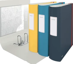 LAF Leitz Active PP Cosy A4/80mm Gul