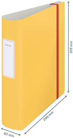 LAF Leitz Active PP Cosy A4/80mm Gul