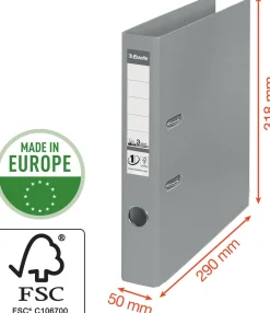 LAF No1 Vivida PP A4/50 vit EU-hålning