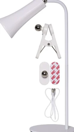 Lampa Functional LED 38cm vit