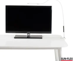 Lampa SUN-FLEX Desklite LED vit