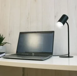 Lampa UNILUX Katz LED svart