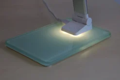 Lampa UNILUX Popy LED silver/vit
