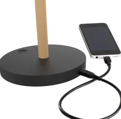 Lampa UNILUX Vicky LED svart