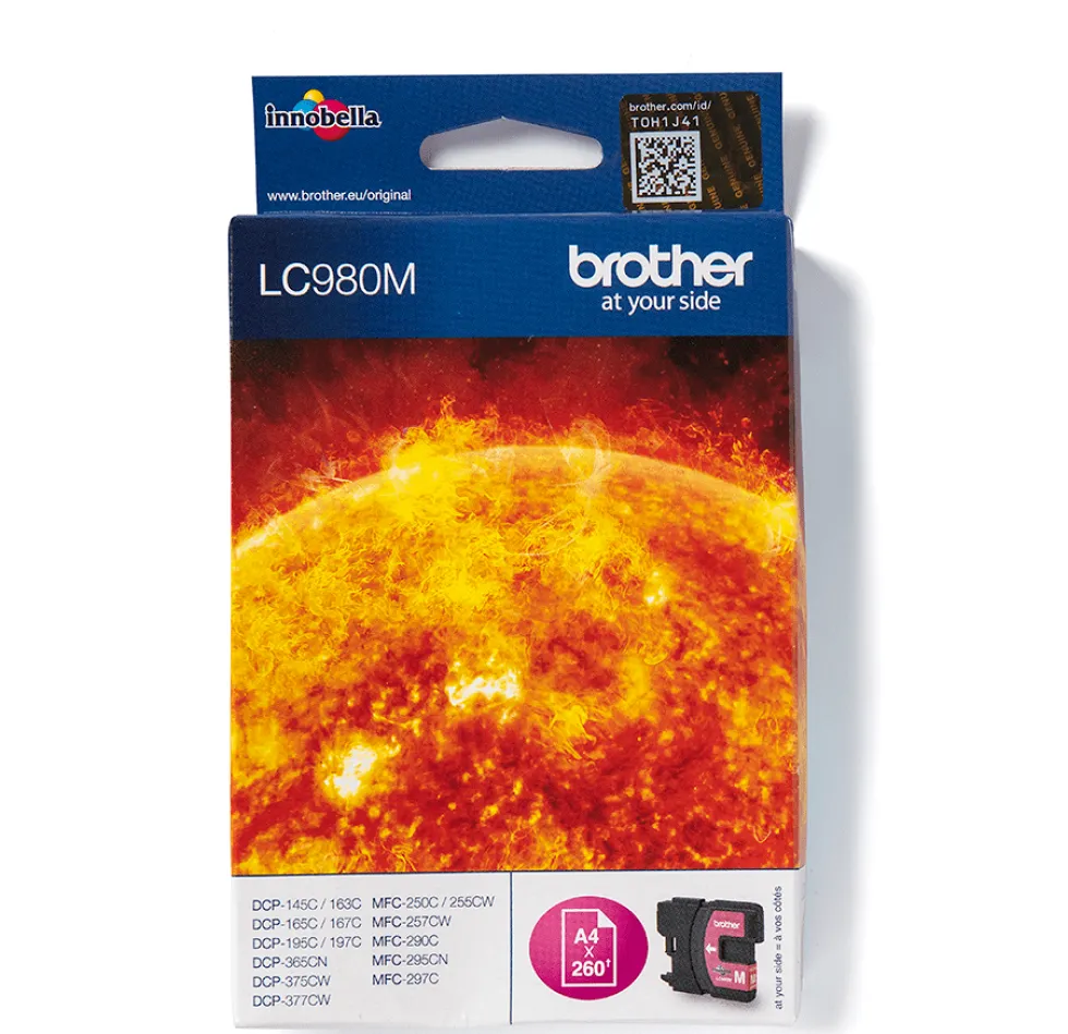 LC980M ink cartridge magenta 260 pages