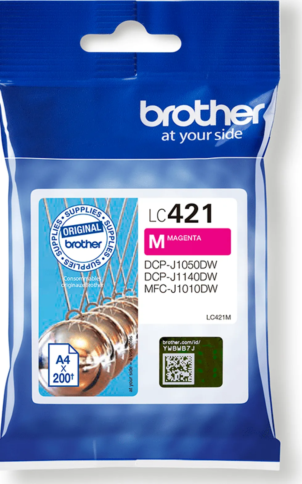 LC421M Magenta Ink cartridge 200 page