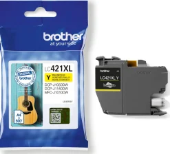 LC421XLY Yellow ink cartridge XL 500page