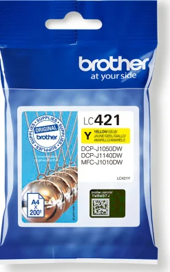 LC421Y Yellow Ink cartridge 200 page