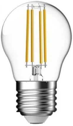 LED-lampa E27 Klot 230V Klar 40W