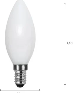 Led-lampa STAR T E14 4,7W kron