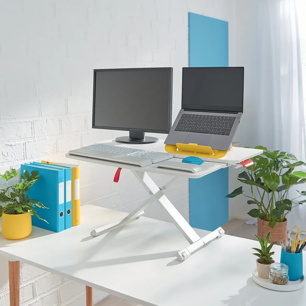 Leitz Cosy Ergo höj/sänk skrivbord +låda