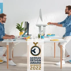 Leitz Cosy Ergo höj/sänk skrivbord +låda