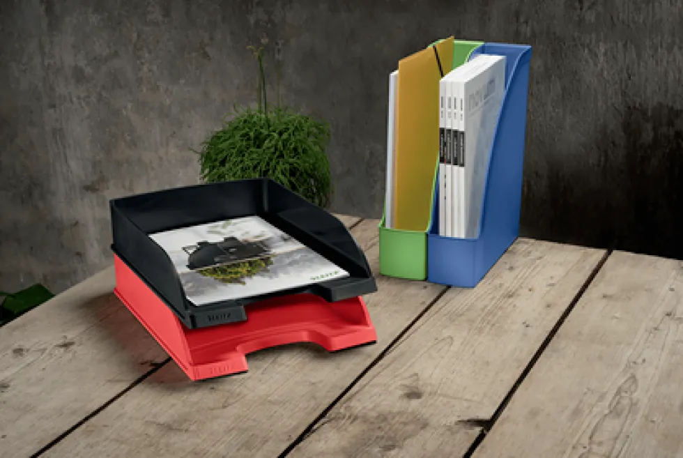Leitz Recycle Brevkorg A4 blå