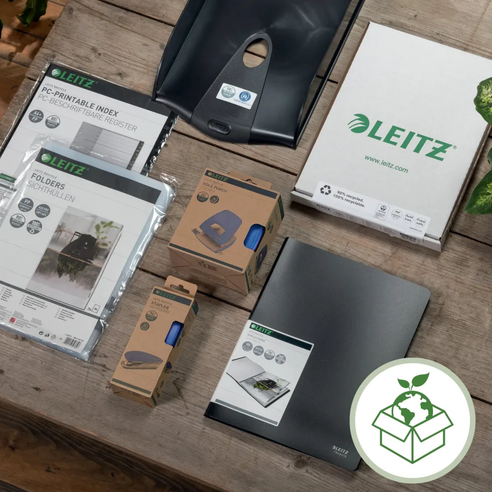 Leitz Recycle Häftapparat 25 ark grön