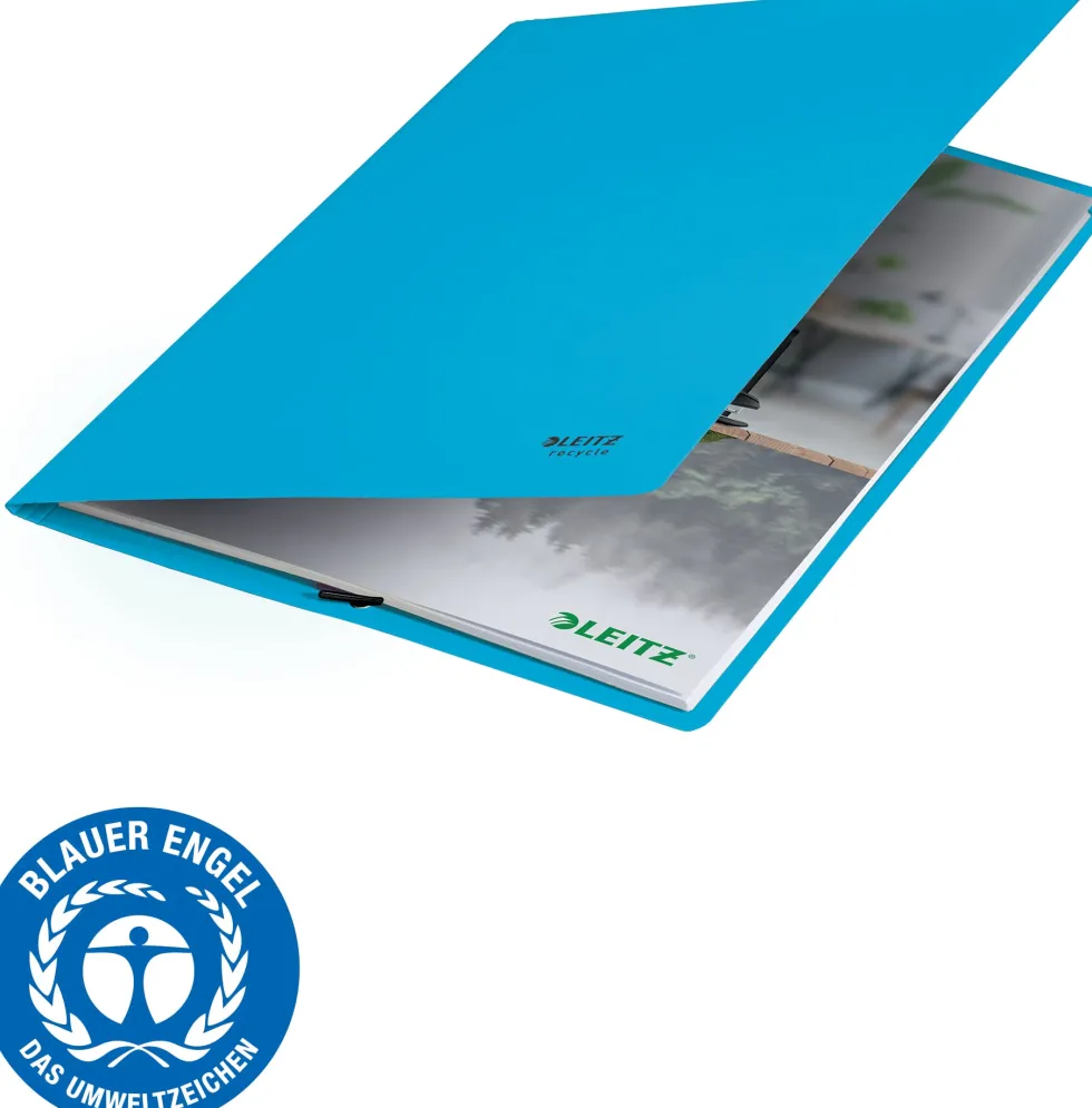 Leitz Recycle Snoddmapp A4 krt blå