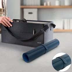Leitz Skrivunderlägg 40x80cm Mörkblå