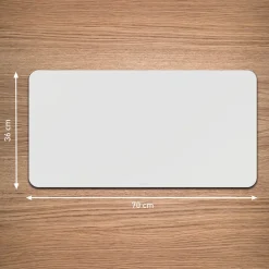 Leitz Skrivunderlägg 36x70cmÅV-SkinnLGrå