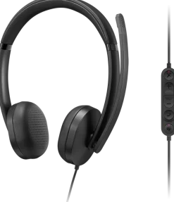 Lenovo 5000 - Headset - på örat - kabelansluten - USB-C - svart