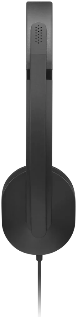Lenovo 5000 - Headset - på örat - kabelansluten - USB-C - svart