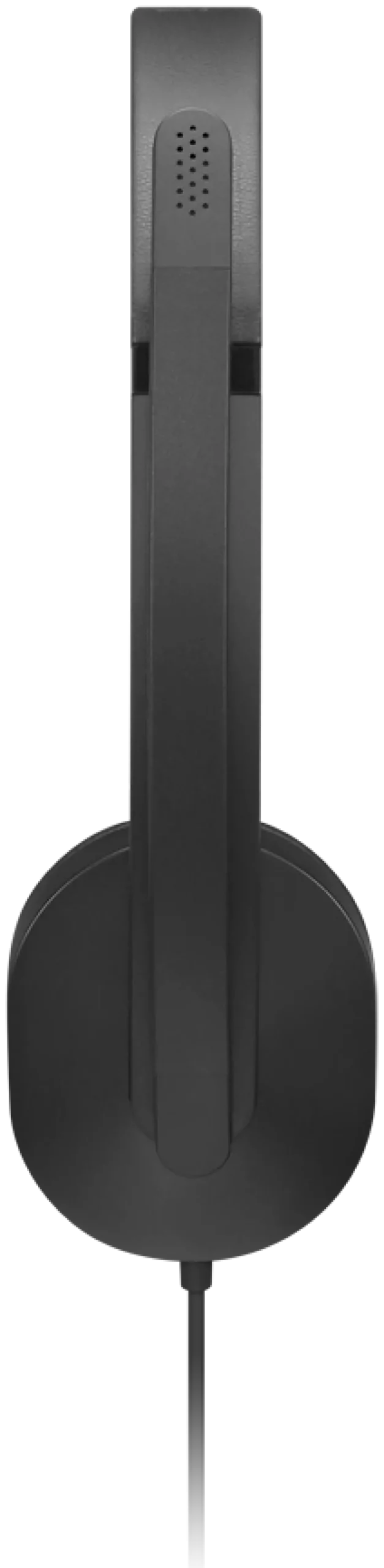 Lenovo 5000 - Headset - på örat - kabelansluten - USB-C - svart