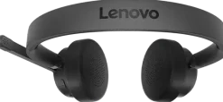 Lenovo - Headset - på örat - trådlös - svart