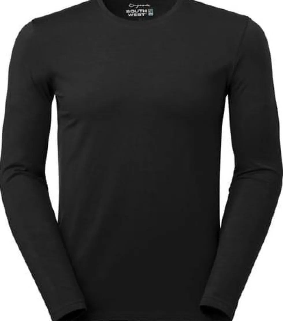 127 Leo T-shirt l.ärm svart 3XL