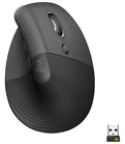 Lift Vertical Ergonomic Mouse for Business, Graphite/Black