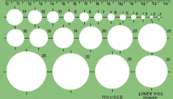 Linex 1118S cirkelschablon